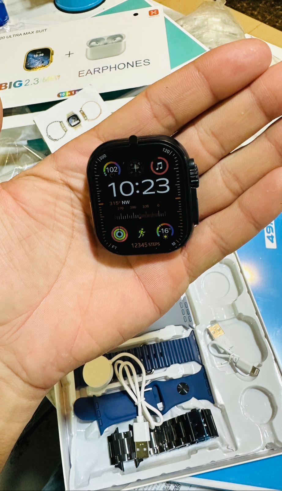 I20 Ultra Max Suit Smart Watch 10 In 1